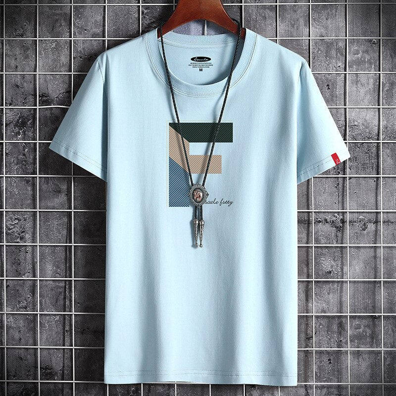 Newest T Shirt for Men Clothing Fitness White O Neck Anime Man T-shirt For Male Oversized S-6XL New Men T-shirts Goth Punk