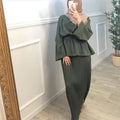 army green suits
