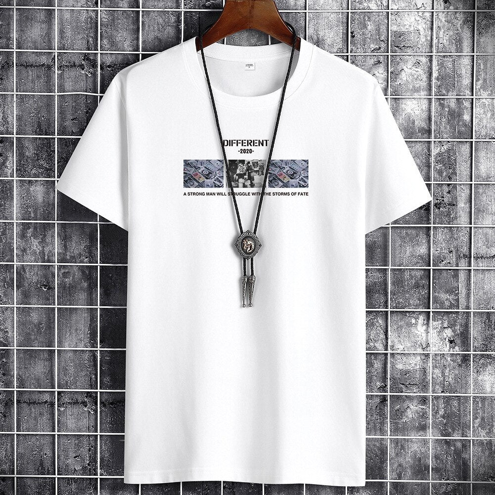 Summer T Shirt for Men Streetwear Anime T-shirt Harajuku Alternative Gothic Clothes Punk Graphic Hip Hop Oversized T Shirt