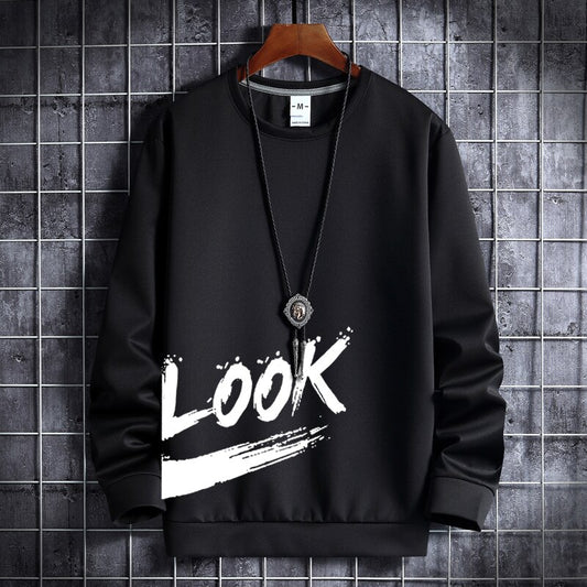 Anime Sweatshirts Hip Hop Maneskin Men Clothes Manga Crewneck Pullover Hoodie Gothic Oversized Tracksuit Streetwear Sweater