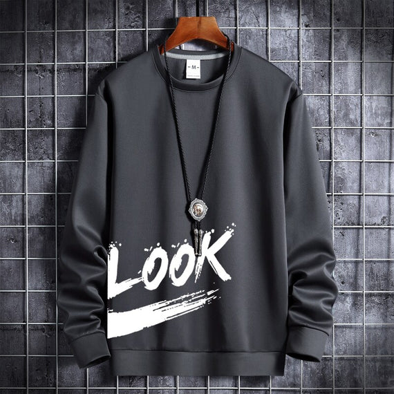 Anime Sweatshirts Hip Hop Maneskin Men Clothes Manga Crewneck Pullover Hoodie Gothic Oversized Tracksuit Streetwear Sweater