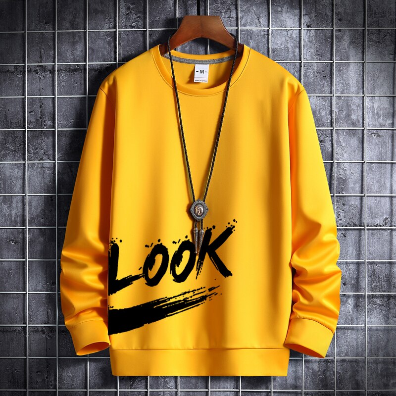 Anime Sweatshirts Hip Hop Maneskin Men Clothes Manga Crewneck Pullover Hoodie Gothic Oversized Tracksuit Streetwear Sweater