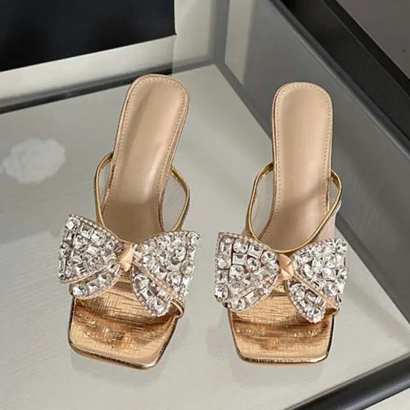 Liyke Thin High Heels Slippers for the Fashionable Woman