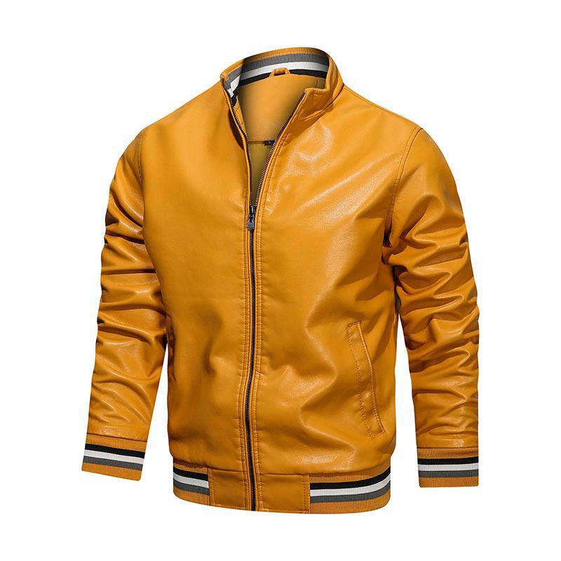 Jackets for Men Clothing Hoodies Jacket Coat Tracksuits Bomber Coats Baseball New Chaquetas PU Leather Jaquetas Chaquetas