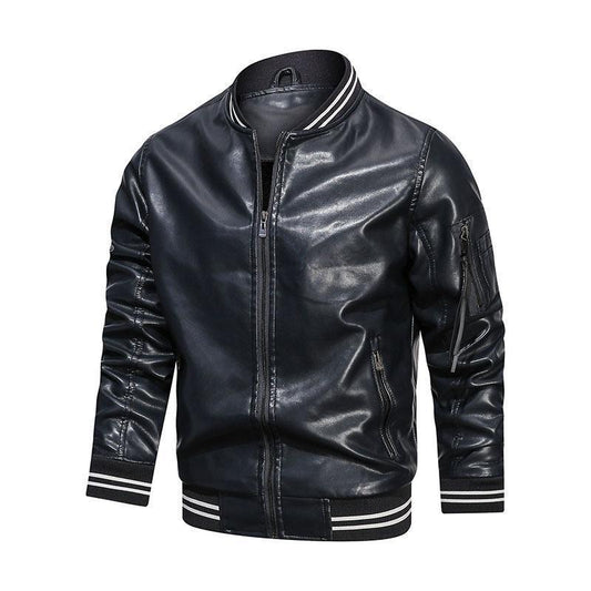 Jackets for Men Clothing  PU Lether Jacket Coat Tracksuits Bomber Coats Chaquetas Jaquetas Baseball Chaquetas Windbreakers